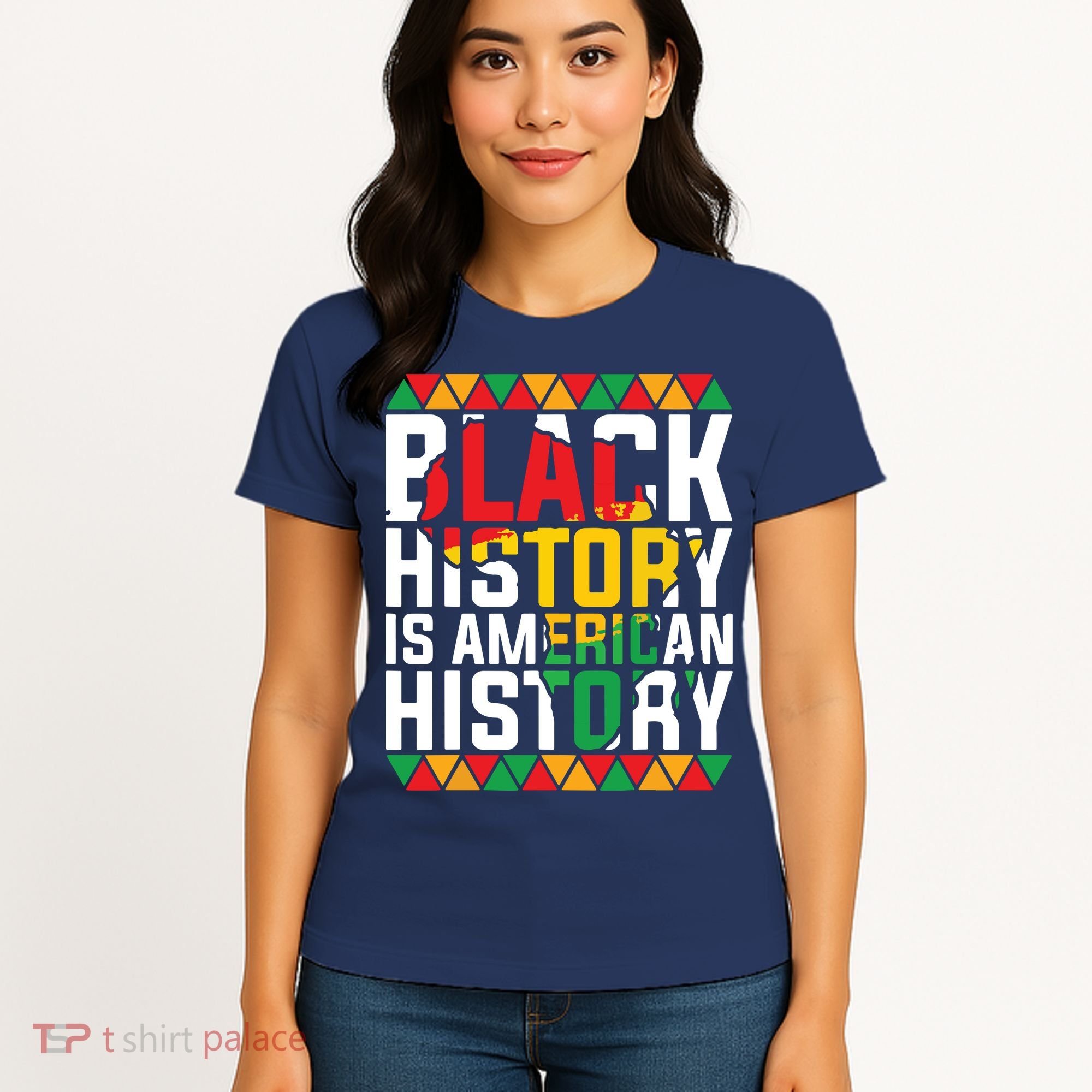 Black History Is American History Black History Month Women's T-Shirt