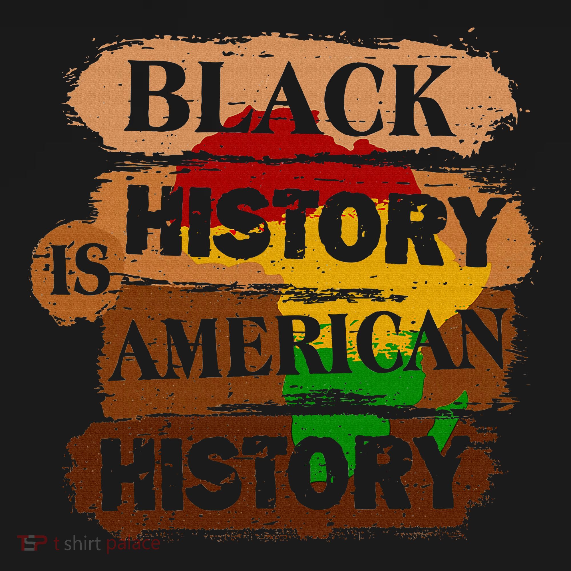 Black History Is American History Melanin African American  Women's Hoodie