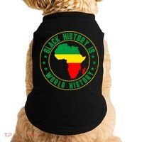 Black History Is World History Doggie Tank thumb 0