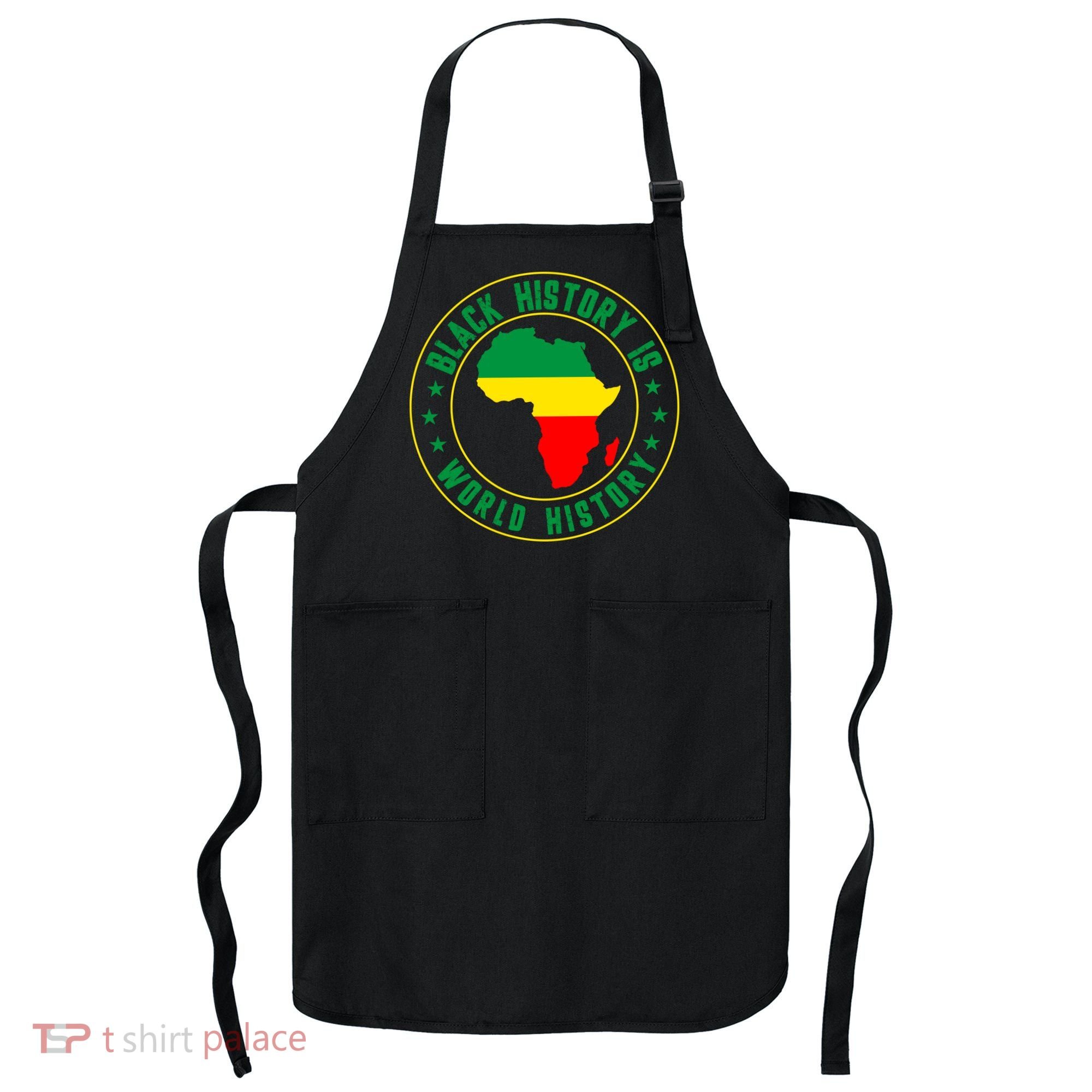 Black History Is World History Apron