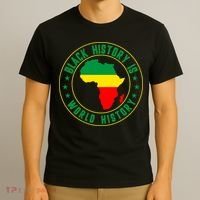 Black History Is World History T-Shirt thumb 3