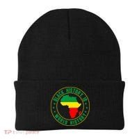 Black History Is World History Beanie thumb 0