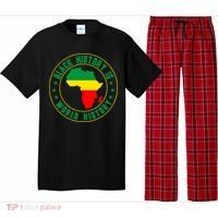 Black History Is World History Pajama Set thumb 0