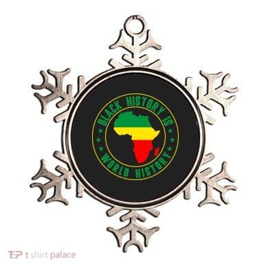 Black History Is World History Ornament