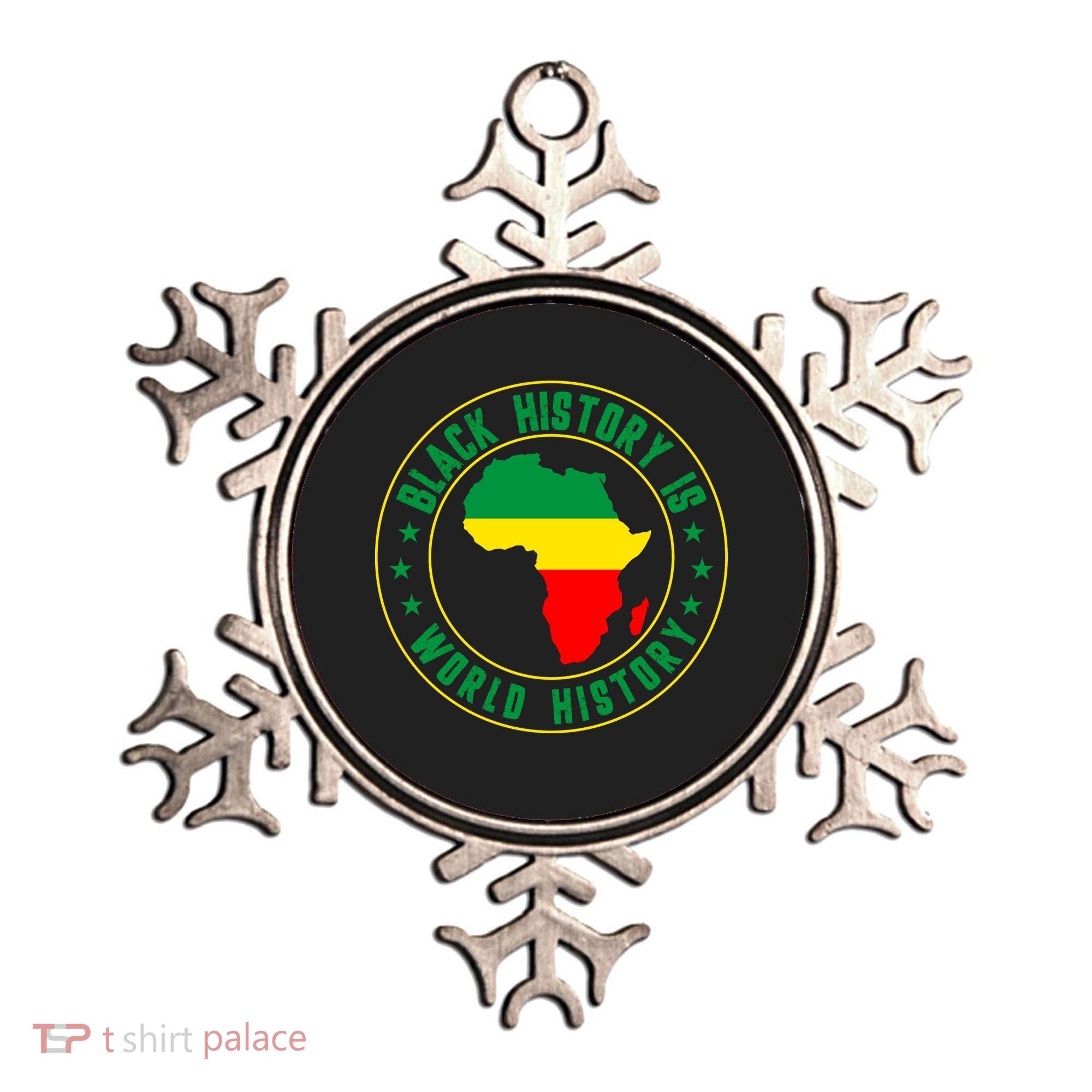 Black History Is World History Ornament