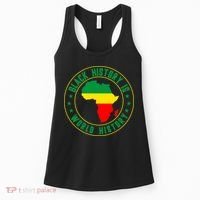 Black History Is World History Women's Tank Top thumb 0