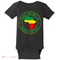Black History Is World History Baby Bodysuit thumb 0