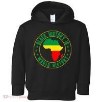 Black History Is World History Toddler Hoodie thumb 0
