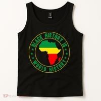 Black History Is World History Tank Top thumb 2