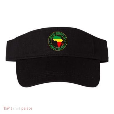 Black History Is World History Visor