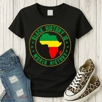 Black History Is World History Women's T-Shirt thumb 3