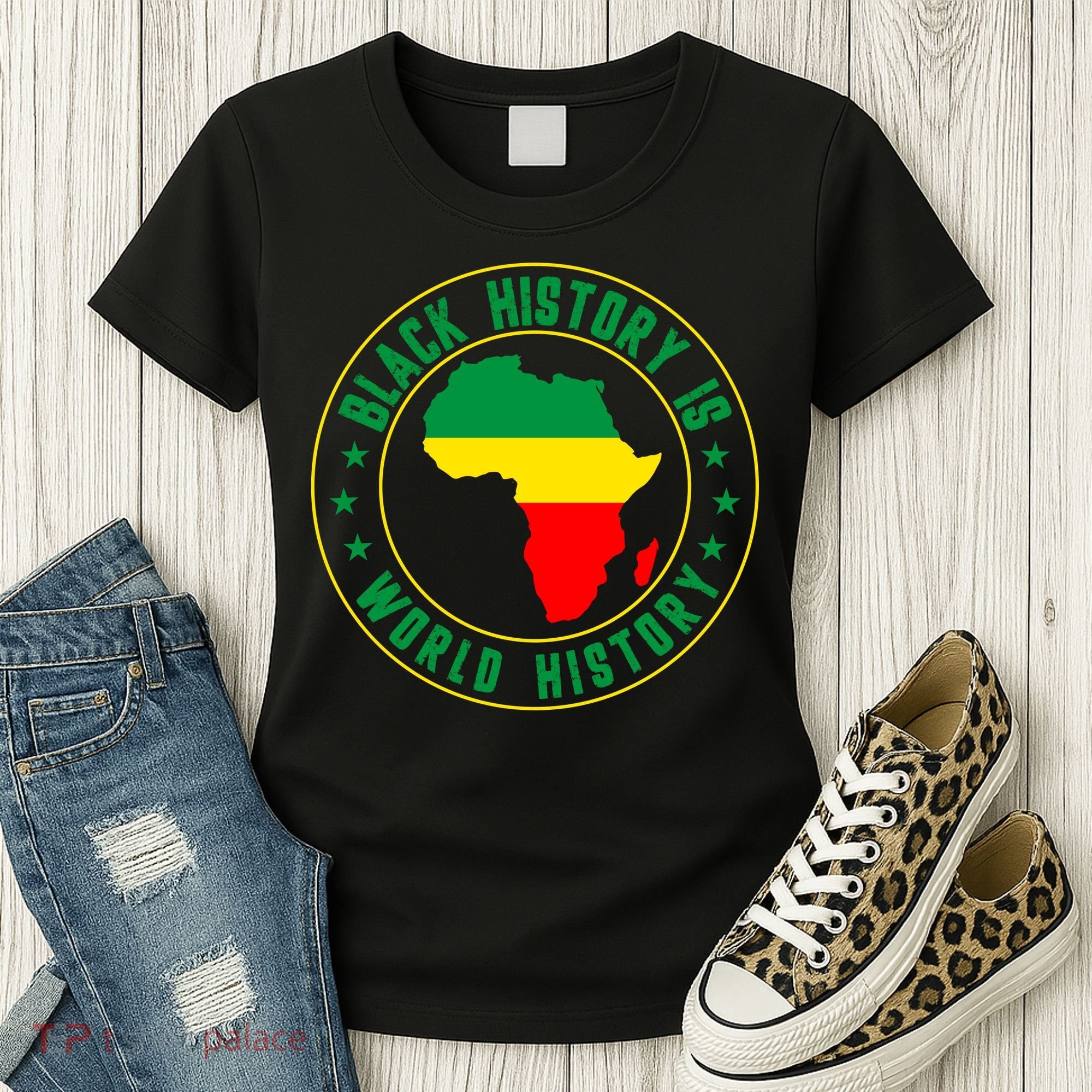 Black History Is World History Women's T-Shirt