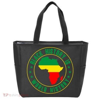 Black History Is World History Tote Bag