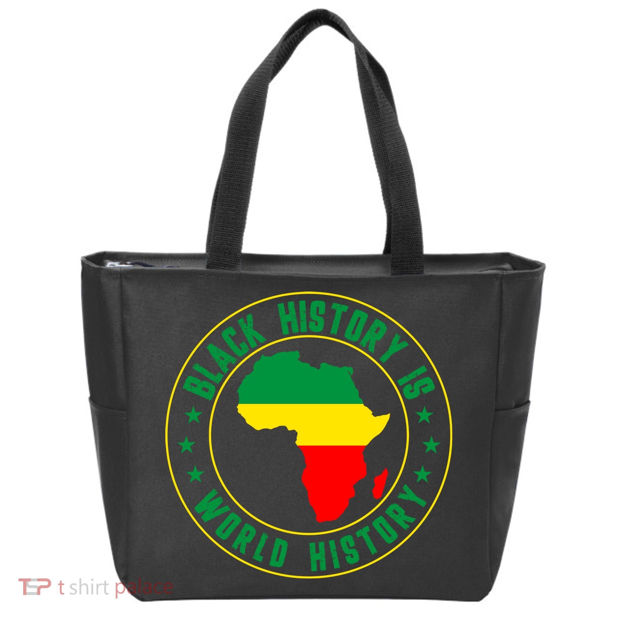 Black History Is World History Tote Bag