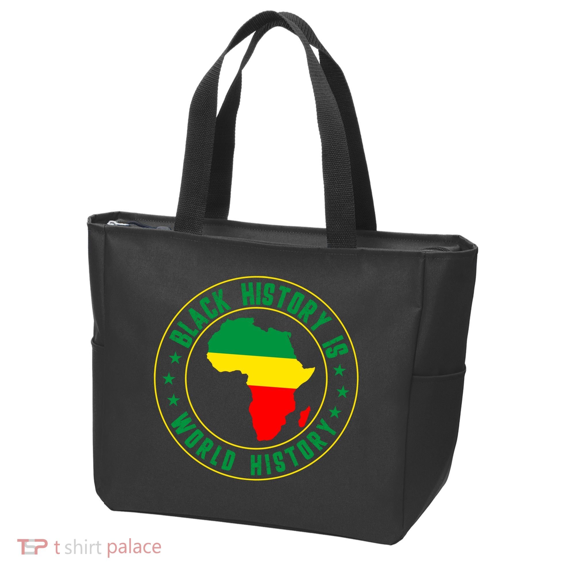 Black History Is World History Tote Bag