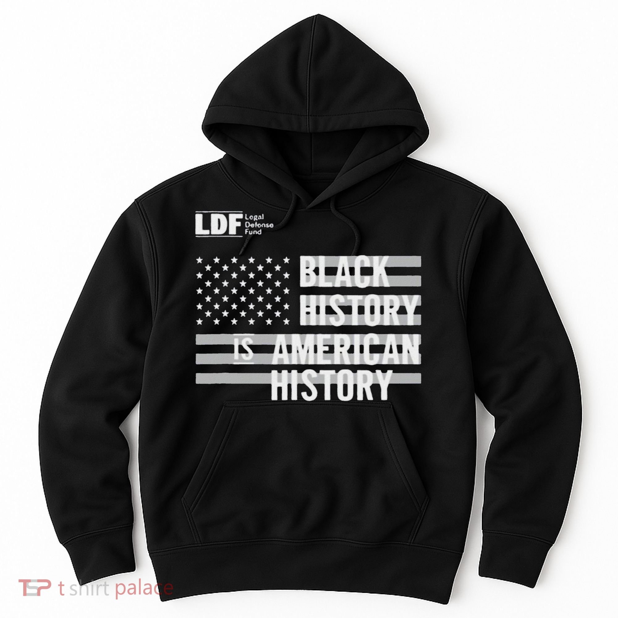 Black History Is American History Ldf Hoodie