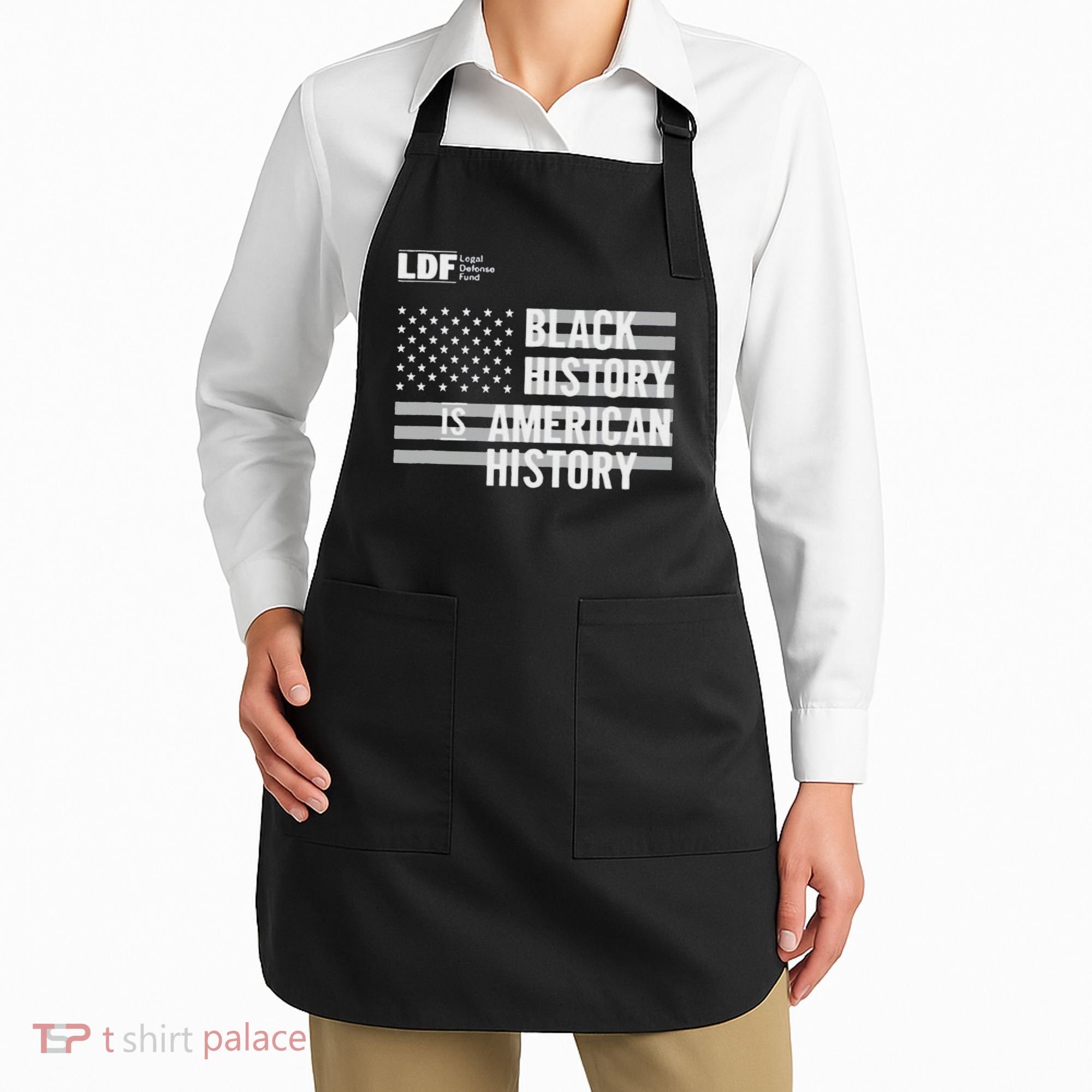 Black History Is American History Ldf Apron
