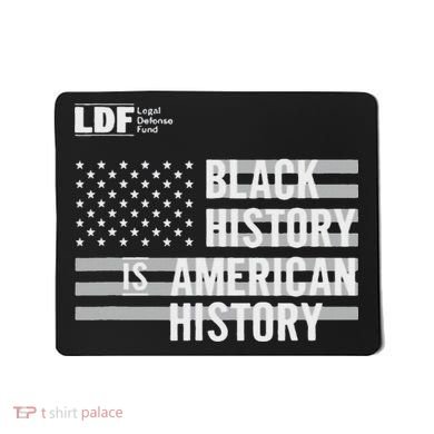 Black History Is American History Ldf Mousepad