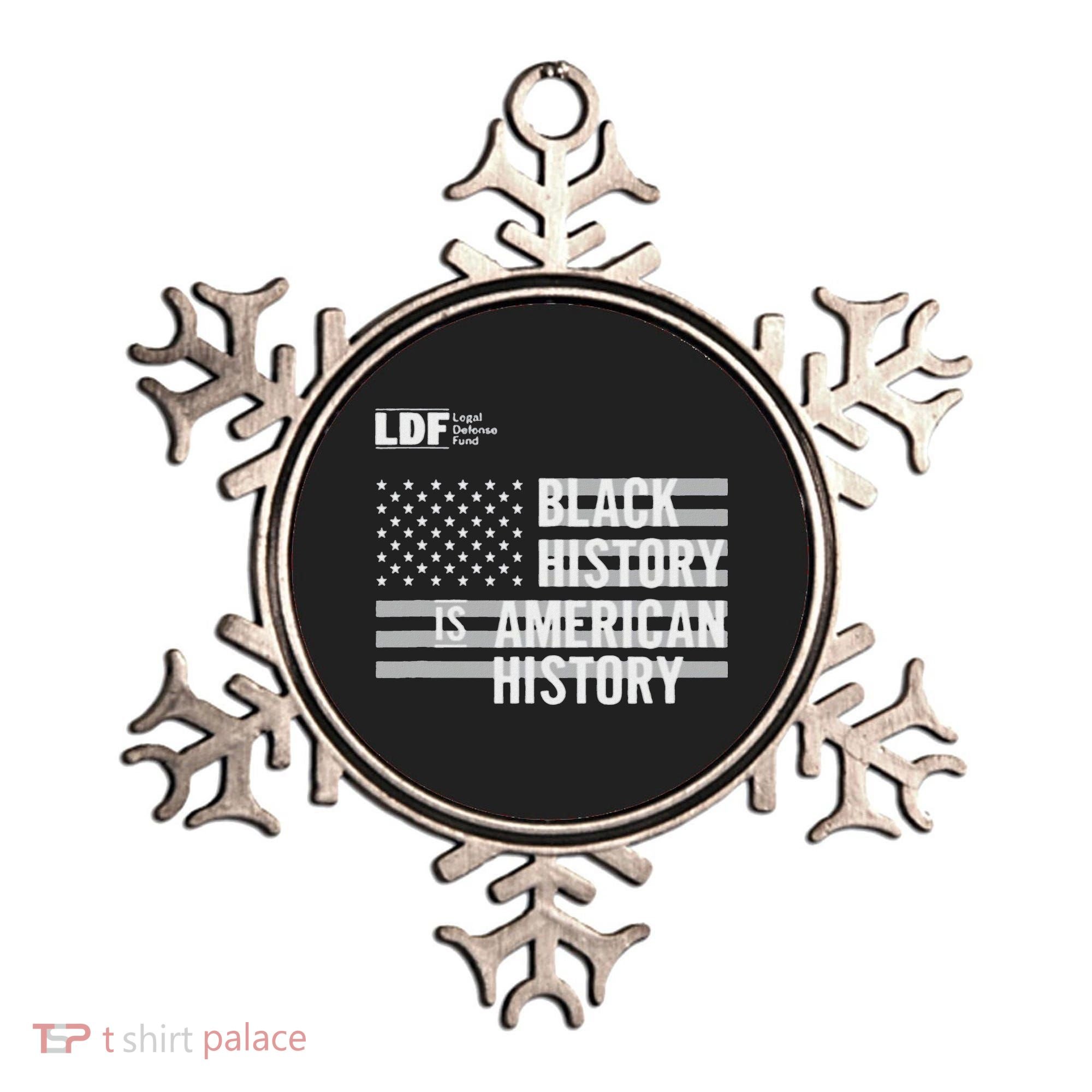 Black History Is American History Ldf Ornament