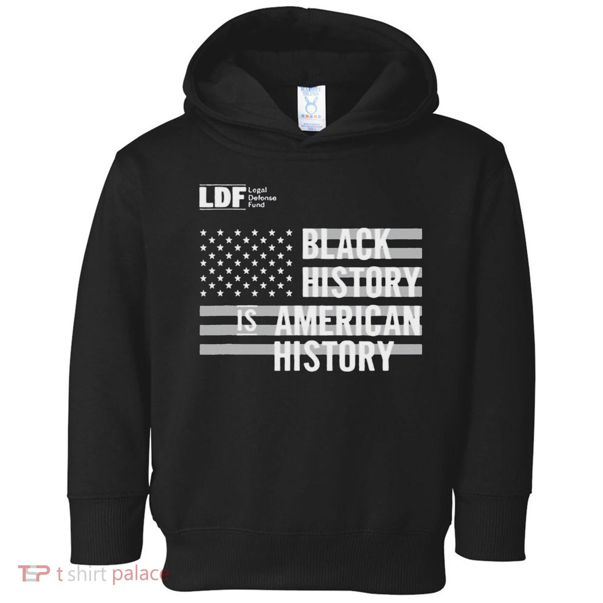 Black History Is American History Ldf Toddler Hoodie