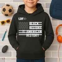 Black History Is American History Ldf Kids Hoodie thumb 2