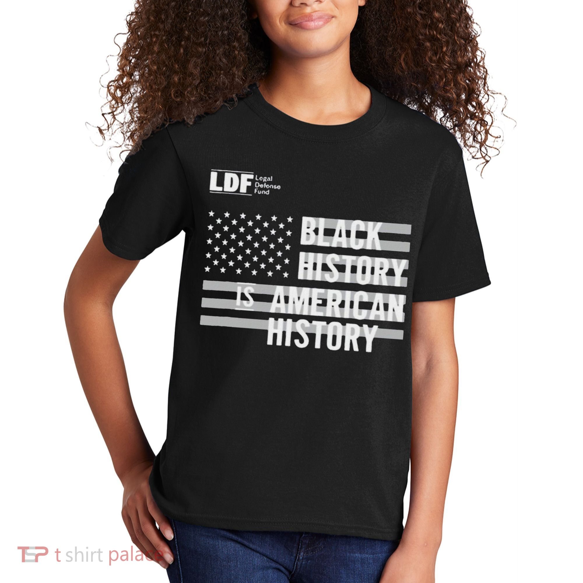Black History Is American History Ldf Kids T-Shirt