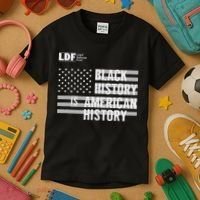 Black History Is American History Ldf Kids T-Shirt thumb 3