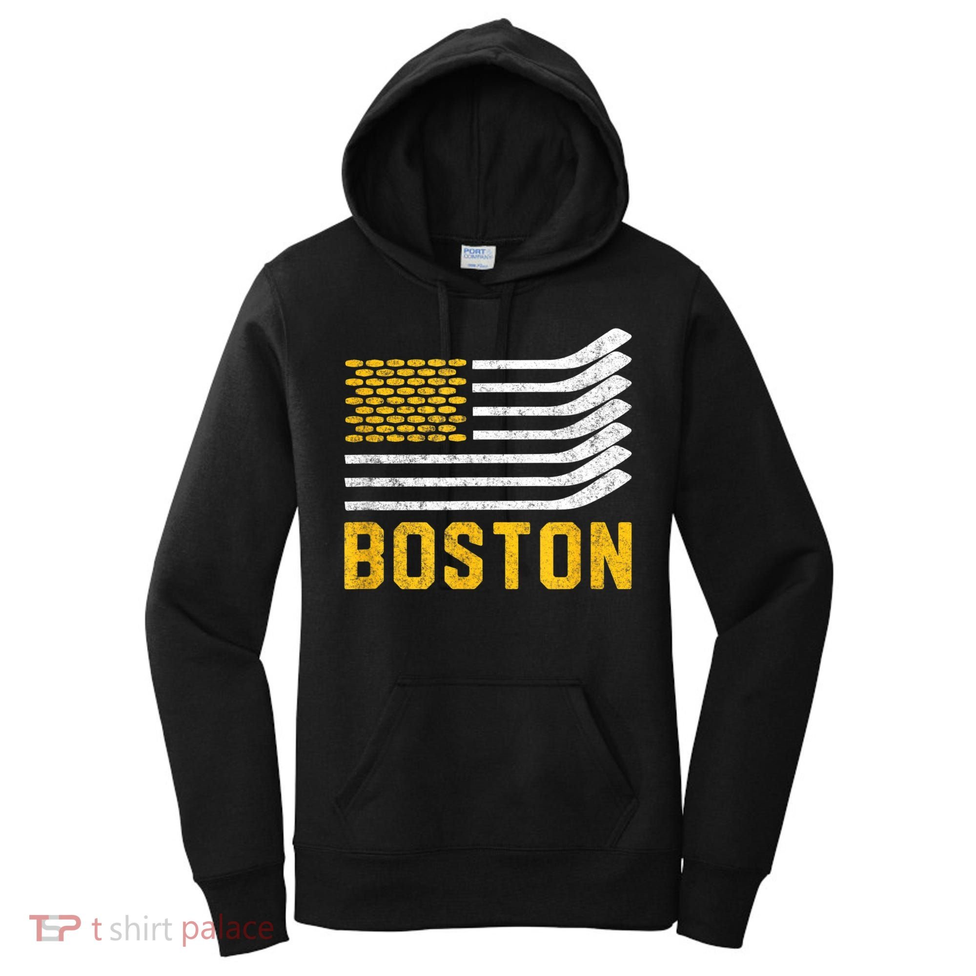 Boston Hockey Is American Women's Hoodie