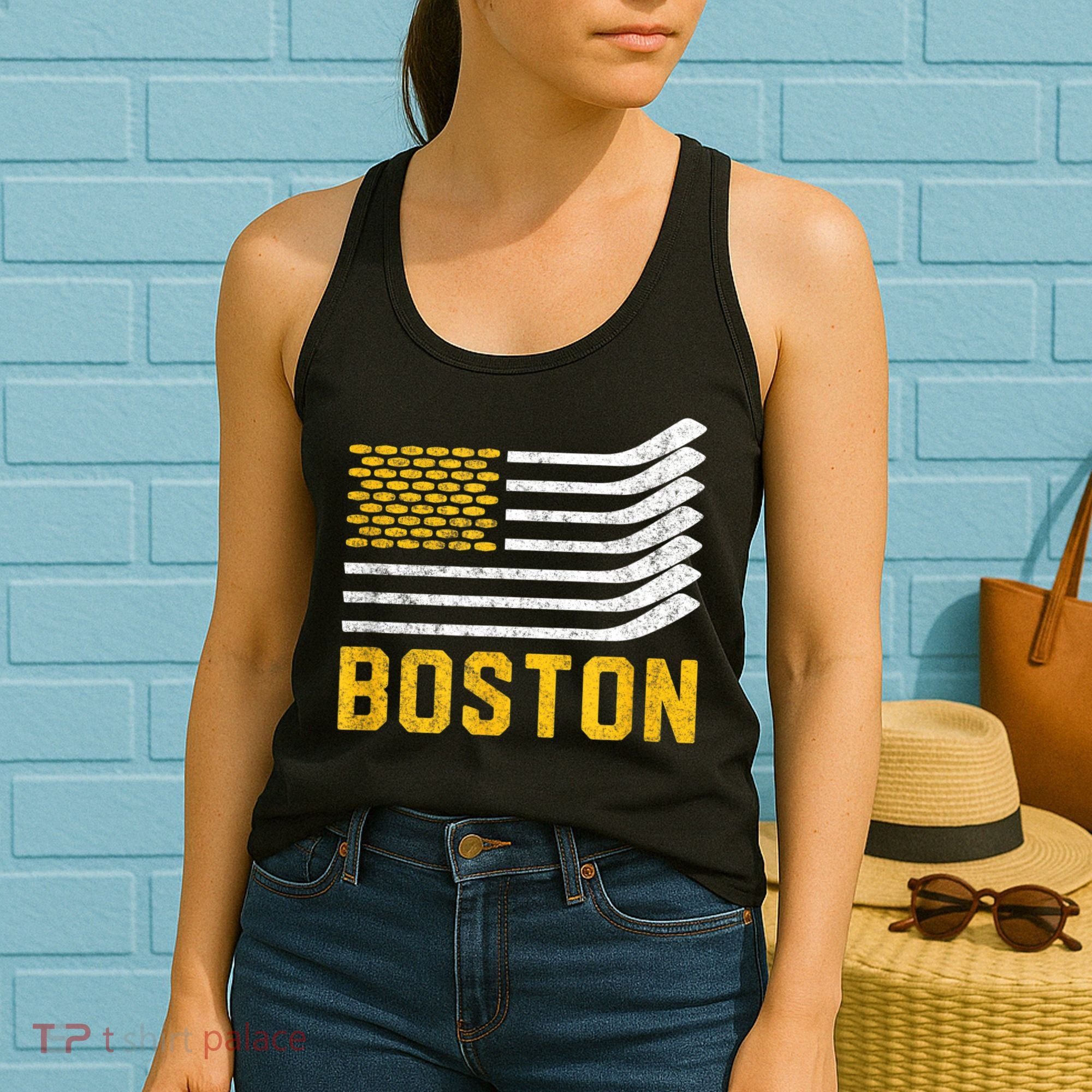 Boston Hockey Is American Women's Tank Top