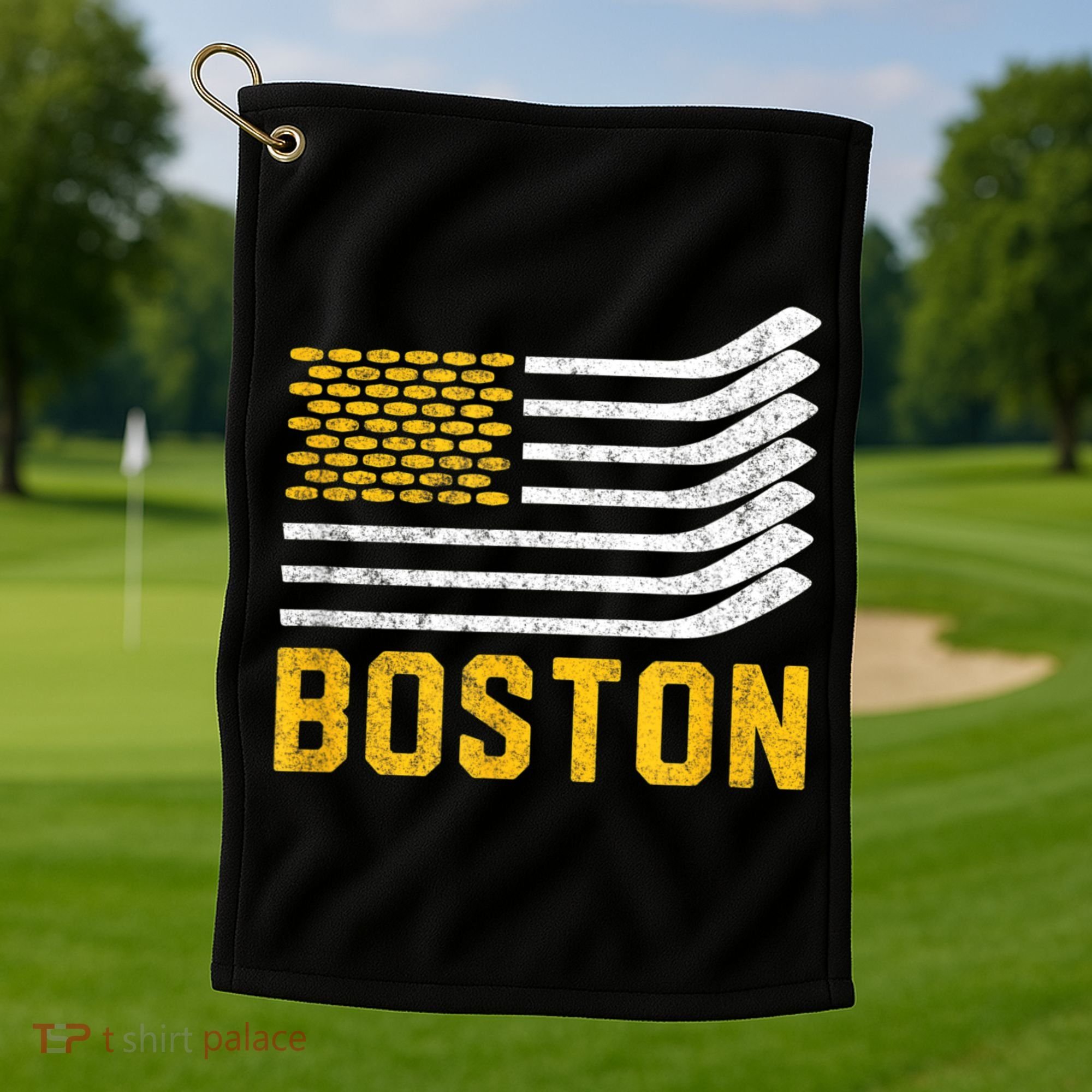 Boston Hockey Is American Golf Towel