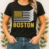 Boston Hockey Is American Women's T-Shirt thumb 2
