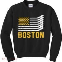 Boston Hockey Is American Kids Sweatshirt thumb 0