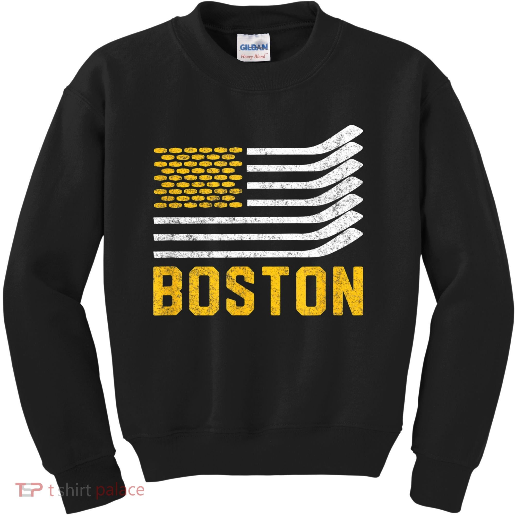 Boston Hockey Is American Kids Sweatshirt