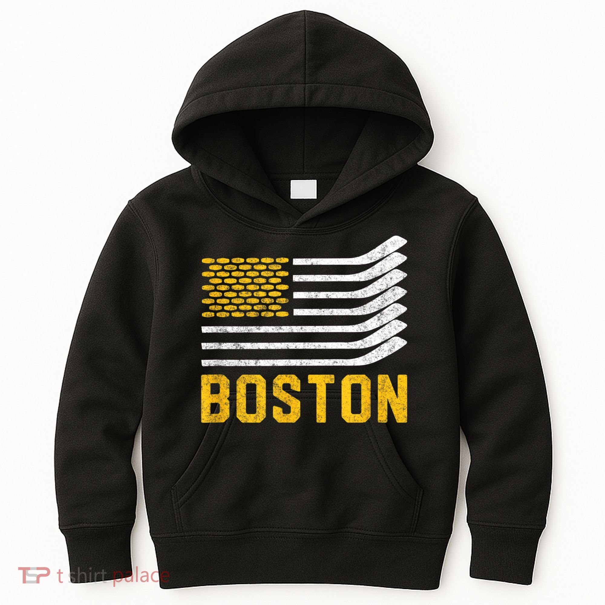 Boston Hockey Is American Kids Hoodie