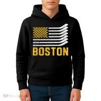 Boston Hockey Is American Kids Hoodie thumb 4
