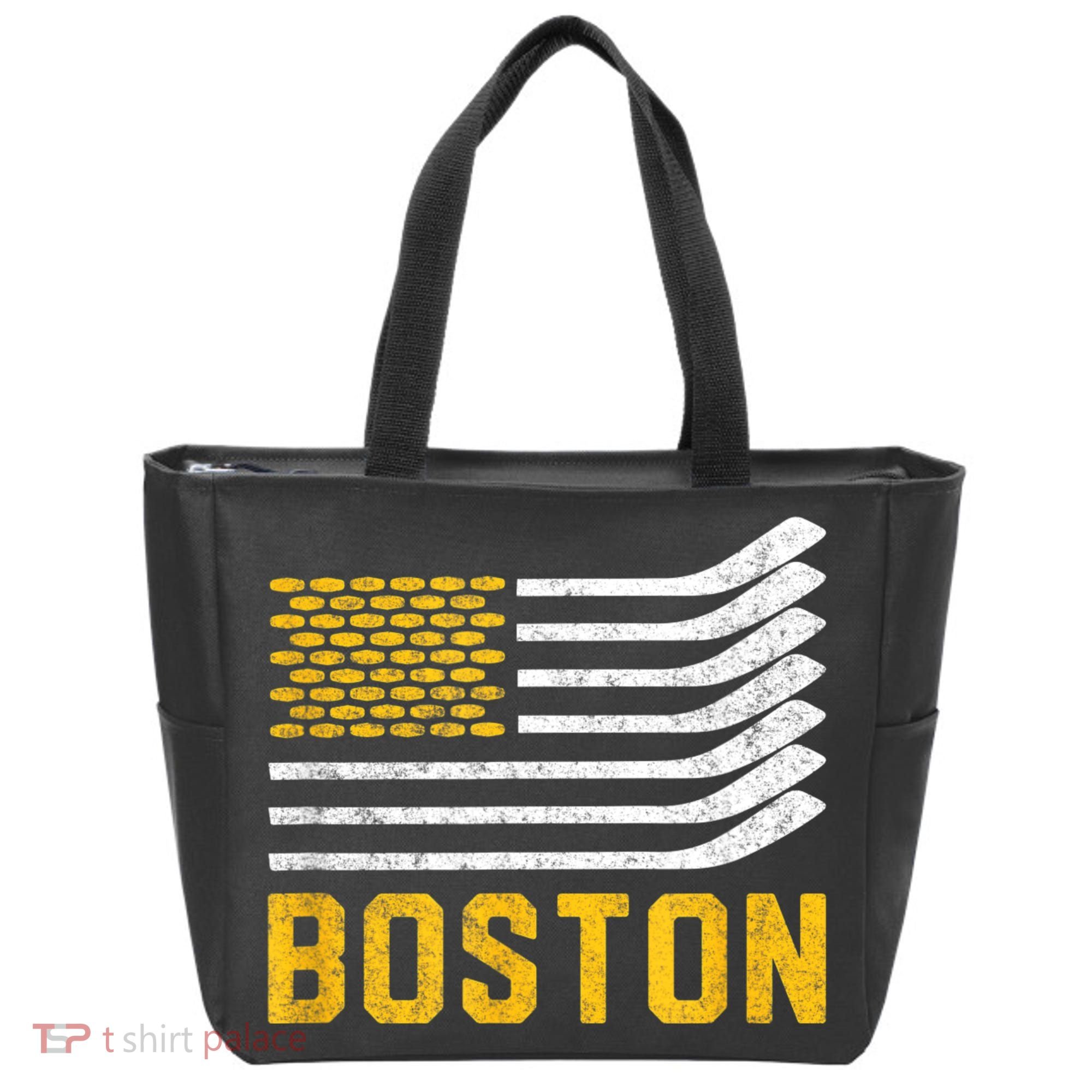 Boston Hockey Is American Tote Bag