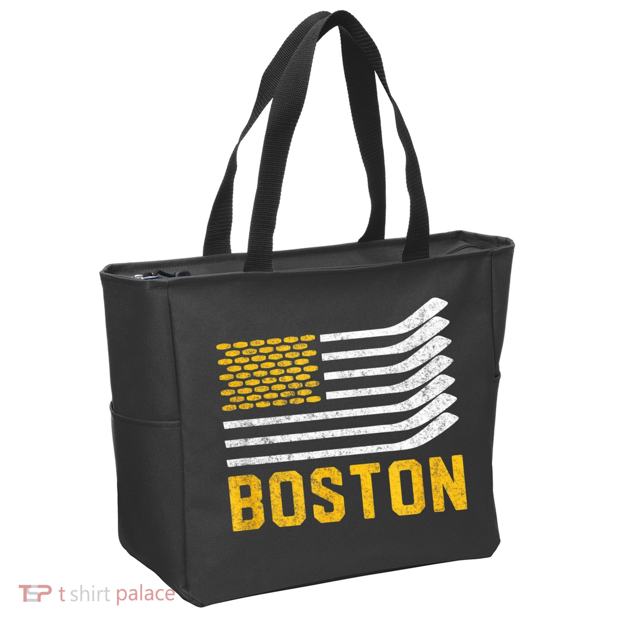 Boston Hockey Is American Tote Bag