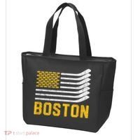 Boston Hockey Is American Tote Bag thumb 3