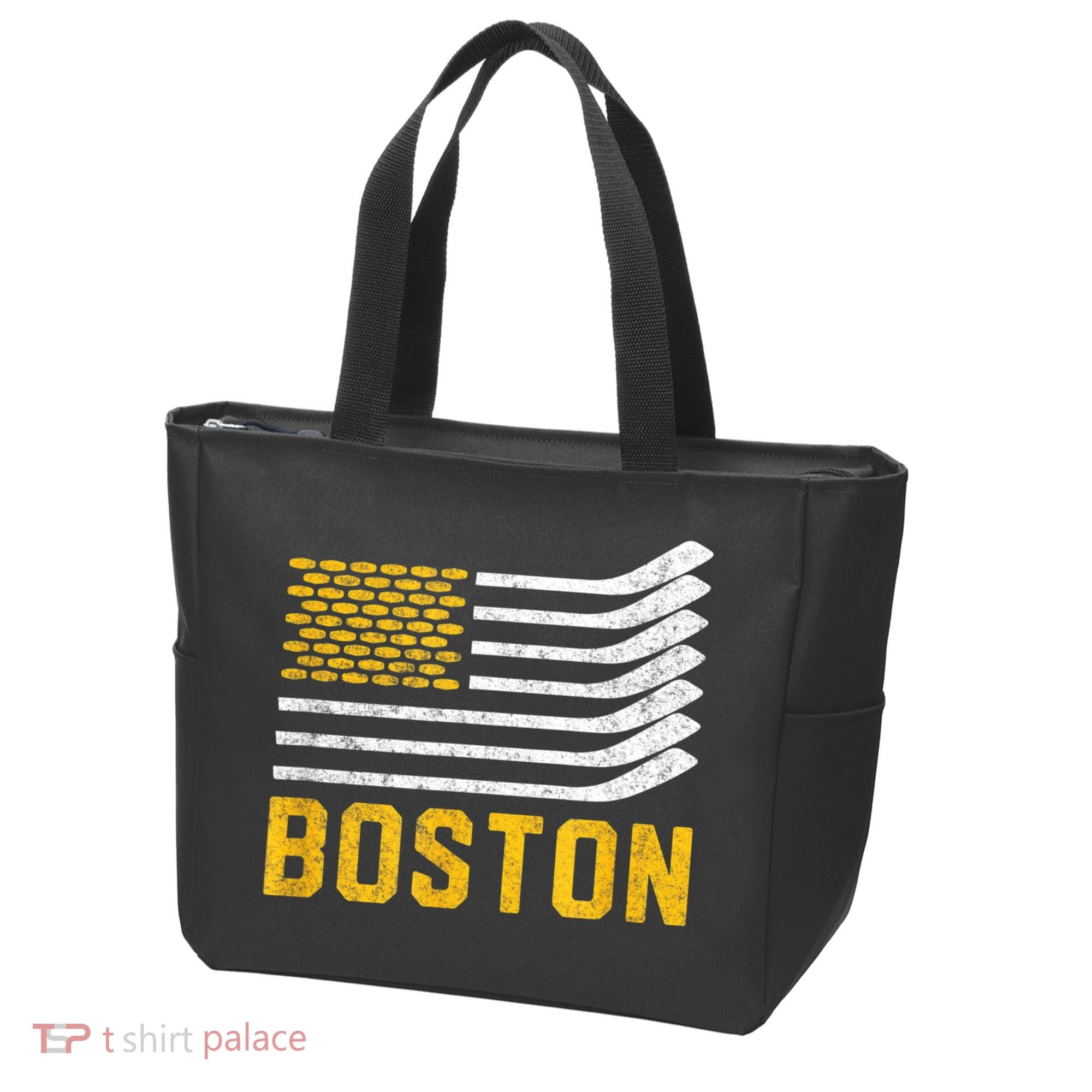 Boston Hockey Is American Tote Bag