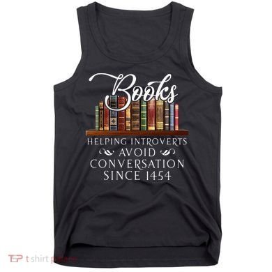 Books helping introverts avoid conversation Tank Top