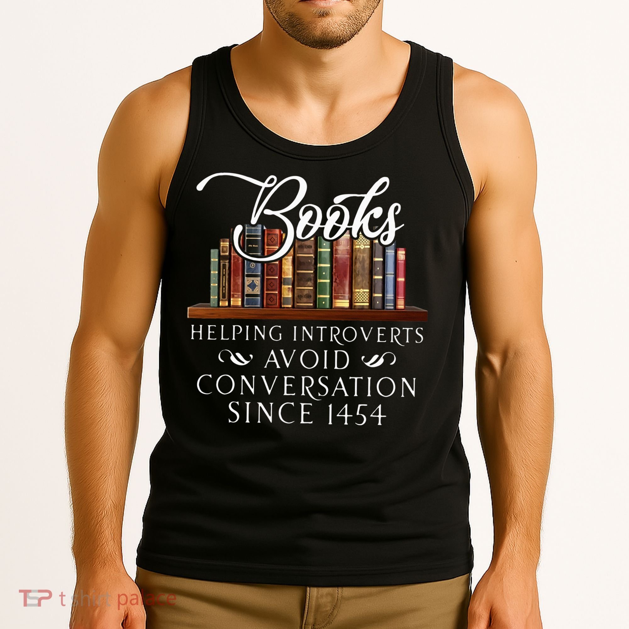 Books helping introverts avoid conversation Tank Top