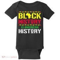 Black History Is American History, Black History Month Baby Bodysuit thumb 0
