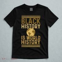 Black History is World History Black History Month T-Shirt thumb 5