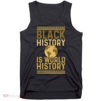 Black History is World History Black History Month Tank Top thumb 0