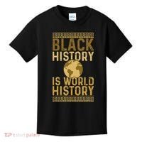 Black History is World History Black History Month Kids T-Shirt thumb 0