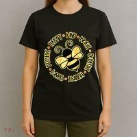 Bee Happy Kind Brave Humble Smart Positive bumblebee T-Shirt thumb 4