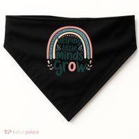 Back-to-School Helping Little Minds Grow Teacher USA-Made Doggie Bandana thumb 0