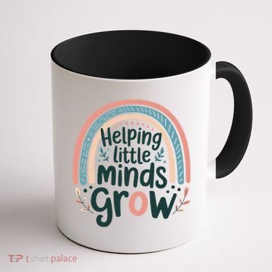 Back-to-School Helping Little Minds Grow Teacher Coffee Mug back
