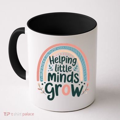 Back-to-School Helping Little Minds Grow Teacher Coffee Mug