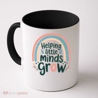 Back-to-School Helping Little Minds Grow Teacher Coffee Mug thumb 0